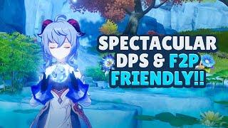 She's STILL a Top Tier DPS... and also F2P Friendly! (Ganyu Build Guide)