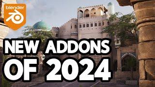 Best Blender Addons Released in 2024 So Far