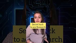 How to write research paper for beginners using free AI tools | Research paper #shorts #research #ai