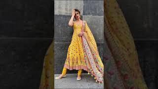 Bollywood Actress in Anarkali Suit #viralvideo #trending #youtubeshorts #subscribe #reels #love