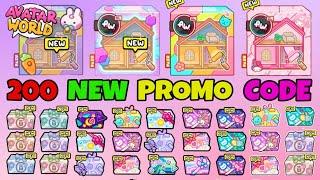 200 NEW PROMO CODE IN AVATAR WORLD 2020-2024 ALL PROMO CODE  (COLLECTION)