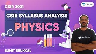 CSIR NET 2021 | CSIR Physics Syllabus Analysis & Exam Pattern | Detailed Overview by Sumit Bhukkal