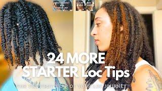 WHAT TO EXPECT IN FIRST YEAR OF YOUR LOC JOURNEY PART 3 | LOC MAINTENANCE FOR STARTER LOCS | 24 TIPS