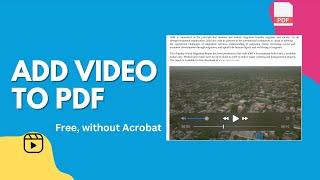 4 Ways to Embed Video in PDF, Even for Free