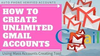 Gmail Accounts Creator Bot - Auto Phone Verified Accounts
