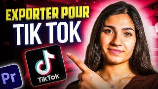 Comment exporter FACILEMENT une vidéo Adobe Première pour Tiktok