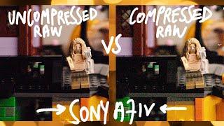 Compressed RAW vs Uncompressed RAW on Sony A7IV