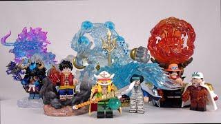 선을 넘고 있는 레고 원피스 커스텀 피규어 (Lego onepiece custom figure)