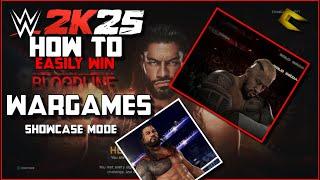 WWE 2K25 -Bloodline WARGAMES EASY Win Strategy!!