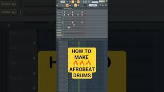 HOW TO MAKE AFROBEAT DRUMS IN FL 20 #afrobeats #afropop #drums #flstudio #producer #beats #howto