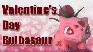 Print and Paint a Valentines Bulbasaur