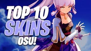 osu! Top 10 Beautiful Skins Compilation 2021