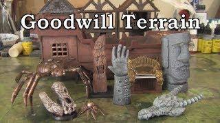 Goodwill Terrain Crafting!