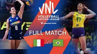  ITA vs.  BRA - Full Match | Women’s VNL 2022