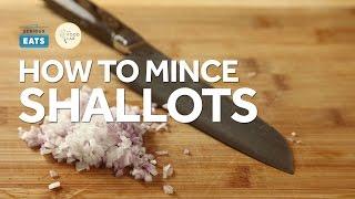 Knife Skills: How to Mince Shallots