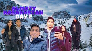 Almaty - Day 2 | Kazakhstan Series | Nov | Winter|  #couple #travel #dubai #indian #travelvlog