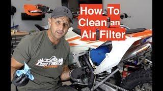 How to Clean/Oil/Replace an Air Filter - For Beginners and Vets Too | Episode 288