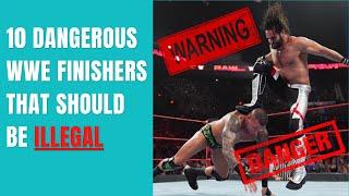 10 Dangerous WWE Finishers That Should Be ILLEGAL