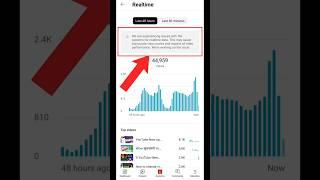 YouTube Realtime Views Count Problem #shorts #trending #ytshorts