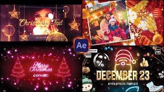 Top 10 Free Christmas After Effects Templates