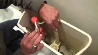 How to Repair a Moaning Toilet - ballcock valve replacement