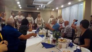 Macedonian folkolre dance in Struga, Macedonia, July 2017