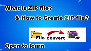 जिप फाईल भनेको के हो र कसरी बनाउने  (What is ZIP file & How to Create ZIP file?)