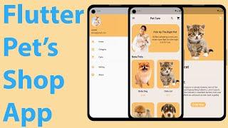 Pets Shop App Flutter | Ecommerce Flutter App | UmairDev