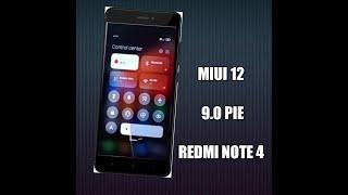 MIUI 12 on Redmi Note 4 (9.0 Pie) | Download & installation