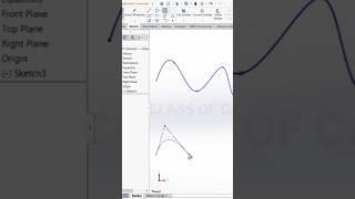 How to create Spline in Solidworks #shorts #solidworks #tutorial #cadsoftware #engineering