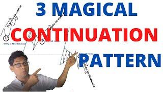 3 Most Powerful Continuation Pattern  ( Beginner to Advance )