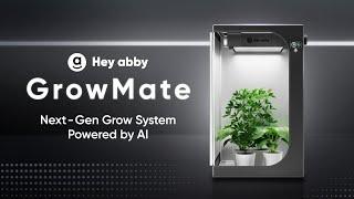 Hey abby GrowMate: Next-Gen Grow System Powered by AI (Ideal for 4-6 Plants, 4X4 Grow Tent)