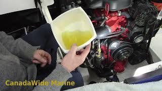 Volvo Penta Fuel Pump Whine explained and fuel filter change.