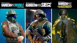 EVERY Rainbow Six Operator in Siege, Mobile & Extraction - Direct Comparison