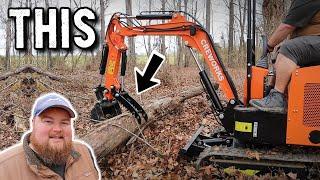 #1 ATTACHMENT: Installing a Hydraulic Thumb on our Mini Excavator