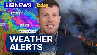 Queensland flooding; Victoria bushfires rage on | 9 News Australia