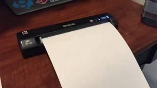 Epson DS-40 WiFi portable document scanner