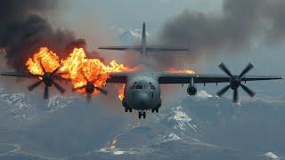 13 минут назад американский самолет C-130, перевозивший 1000 тонн бомб, был взорван российским пилот