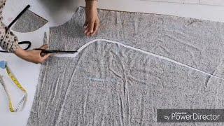 Куйлак бичиб тикамиз 50 размерда. Шьём платье Sewing a dress