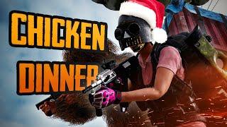 Santa Shrimzy's Handing Out Chicken Dinners on Christmas!