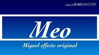 Miguel effects original logo