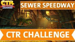 Crash Team Racing Nitro Fueled - Sewer Speedway CTR Challenge Token Locations