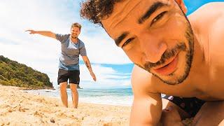 Videomakers na praia - @daniel_cajal  +@CasalREC