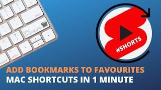 Add Bookmark to your Favourites with One Click - MacOS Shortcuts #Shorts