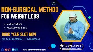 Non-Surgical Weight Loss || Swallow Balloon || Medical Weight Loss || Dr. Mohit Bhandari