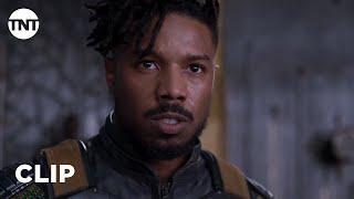 Black Panther: Killmonger Challenges T'Challa to Ritual Combat [CLIP] | TNT