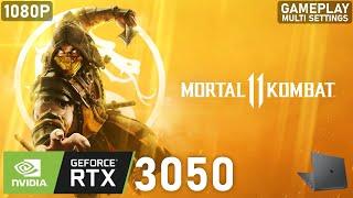 Mortal Kombat 11 | RTX 3050 Laptop | 5600H | 2x8GB | Gameplay Multi Settings