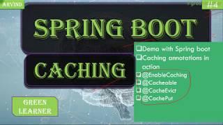Demo- Spring Boot Caching With Real Life Example || Spring Boot Caching tutorial || Green Learner