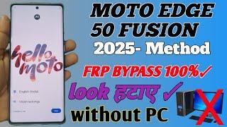 All Motorola Frp bypass New Method Moto Edge 50 Fusion Frp Bypass Android 14 Frp Lock Kaise Tode |