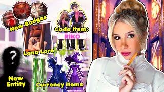 DRESS TO IMPRESS had the BIGGEST HALLOWEEN UPDATE on ROBLOX... *CODES + LANA LORE*